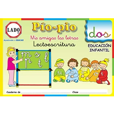 Imagen de EDITORIAL LADO PIO MIS AMIGAS LAS LETRAS 2 LECTOESCRITURA CONSONANTES