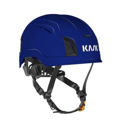 Imagen de KASK ZENITH X Air Casco de construcción, escalada y trabajo, rueda giratoria, talla 52 63 cm, sistema ventilación, color azul