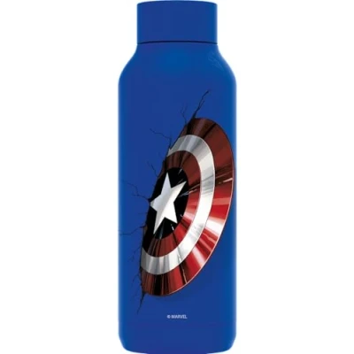 Imagen de Quokka Botella Termo Acero Inoxidable Solid Ultramarine 510 ML Captain America