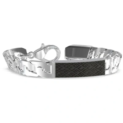 Imagen de GUESS King&#039;s Road Hombres Brazalete Negro JUXB03224JWSTBKS