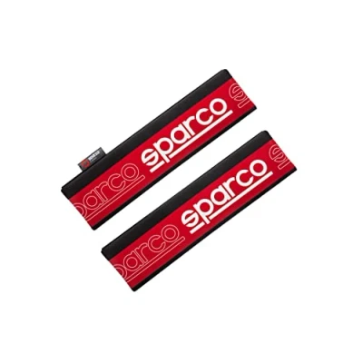 Imagen de SPARCO SPC SPC1208RD Almohadilla de cinturón seguridad Rojo, negro Poliéster