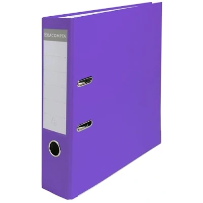 Imagen de Exacompta 918417B Archivador de palanca polipropileno, Lila, A4, 320x290 mm, 1 pieza
