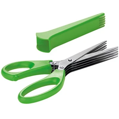 Imagen de Tescoma 888220 tijera De cocina Hierba Verde, Acero inoxidable 21 cm Tijeras (Hierba, inoxidable, plástico, Universal, Presto)