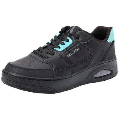Imagen de Skechers Estilo Cortejado Uno Court, Zapatillas de Deporte Mujer, Negro, 41 EU