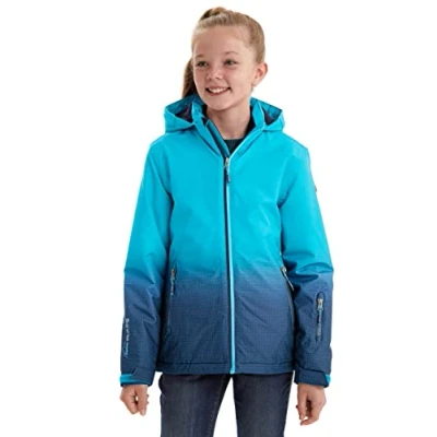 Imagen de Killtec Lynge Grls Jckt E Chaqueta Funcional con Capucha y paranieves, Niñas, Azul, 176