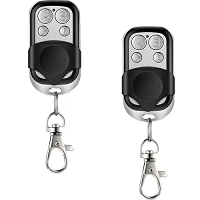 Imagen de Hd line 2x set 2 telecomandi per porta garage/cancello, 433 mhz, colore argento