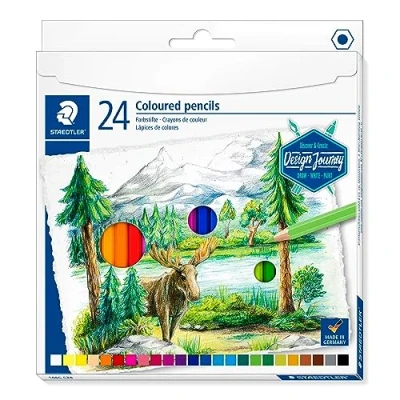 Imagen de STAEDTLER 146C C24 ST Design Journey, 24 lápices acuarelables de colores surtidos