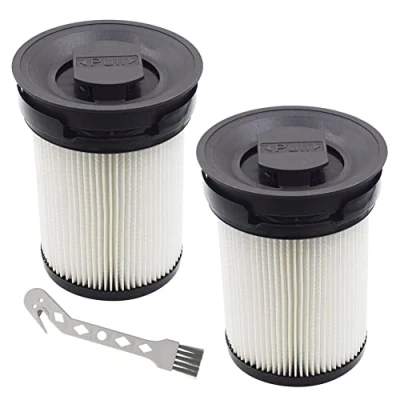 Imagen de Paquete de 2 filtros polvo fino repuesto HX FSF para aspirador inalámbrico Miele Triflex HX1, FSX