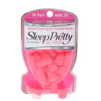 Imagen de Hearos Sleep Pretty In Pink Womens Ear Plugs, 14 Unit