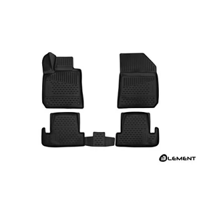 Imagen de Element 3D Alfombrillas Interior de Coche a Medida TPE Peugeot 308, 2014 &gt;, 4 pcs.
