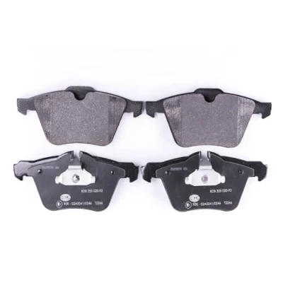 Imagen de HELLA 8DB 355 020 921 Juego de pastillas freno preparado para indicador desgaste JAGUAR: XF Berlina, F Type Coupé, XJ Berlina