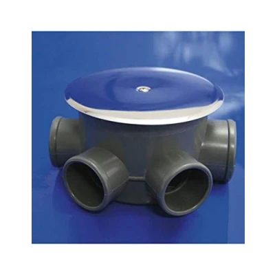 Imagen de WOLFPACK LINEA PROFESIONAL Bote Sifónico PVC T 85 C 110 50 40 Altura 69 mm.