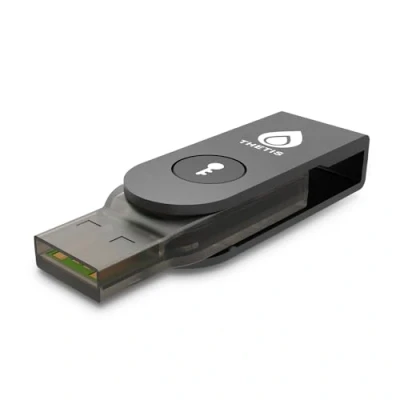 Imagen de Dispositivo de Clave Seguridad Thetis Pro A FIDO2 con USB y NFC, aplicación autenticación TOTP/HOTP, Dos factores FIDO 2.0 2FA MFA, Funciona Windows/macOS/Linux/Gmail
