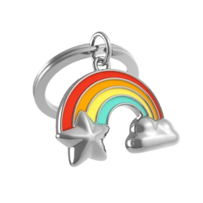 Imagen de O meta[l]morphose METALMORPHOSE MTM139 01 Llavero arcoíris, multicolor, Talla única, Moderno