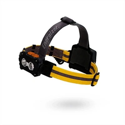 Imagen de Energizer Profesional Frontal hardcase para uso profesional, 326 lúmenes, 101 m alcance, 36 h duración, resistencia caída 7 y funciona con 3 pilas AA