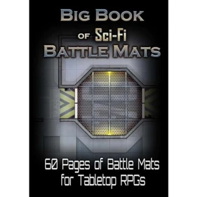 Imagen de Libro de Tablero: Big Book of Sci Fi Battle Mats (A4)