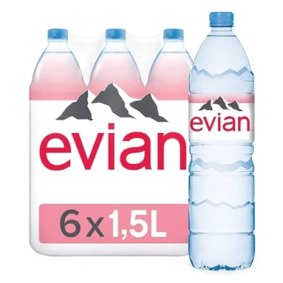 Imagen de Agua mineral natural Evian 1.5 L