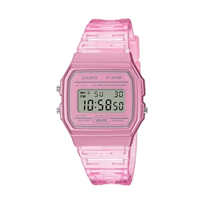 Imagen de Casio Reloj Digital para Hombres de Cuarzo con Correa en Resina F 91WS 4CF