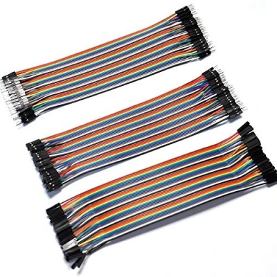 Imagen de Aihasd 120P 20CM Dupont Cable de Puente 1P Macho Hembra breadboard Jumper Wires for Connections