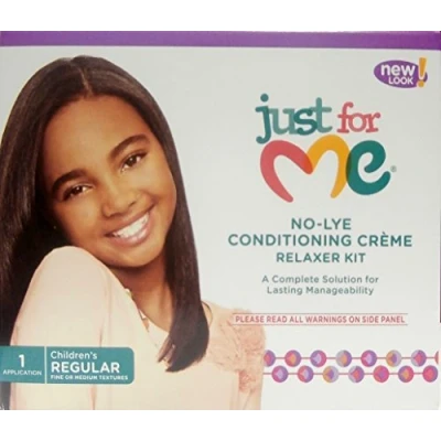 Imagen de Relaxer/glättung Crema Soft &amp; Beautiful Kids Just For Me. Conditioning Relaxer Regular/Normal