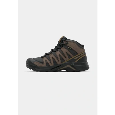 Imagen de Salomon Hombre X adventure Recon Mid Gore Tex, Asfalto Halcón Marrón Coyote, Perfecto para Botas de Senderismo y Correr en Senderos Aventuras al Aire Libre, 46 2/3 EU