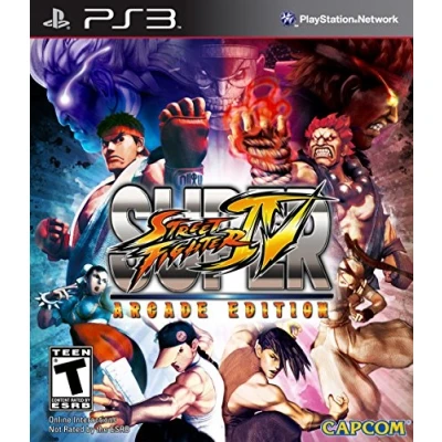 Imagen de Capcom Super Street Fighter IV: Arcade Edition, PS3, ESP PlayStation 3 Español vídeo Juego (PS3, ESP, 3, Lucha, Modo multijugador, T (Teen))
