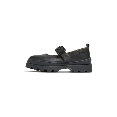 Imagen de Camper Bailarinas con hebilla para niños, Talla: 34, Black Zapatos