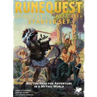 Imagen de Chaosium Runequest Starter Set (Book) Juego de rol, Multicolor (CHA4035 X)