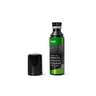 Imagen de Kaps Limpiador para Botas de Nobuk y Ante con Tapón Cepillo Aplicador, Limpiacalzado Todos los Colores, 75 ml 2.53 fl. oz.