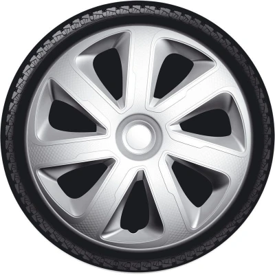 Imagen de AutoStyle PP 5305S Tapacubos 15in plateado/carbón