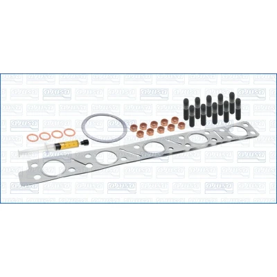 Imagen de AJUSA JTC11741 Juego de montaje, turbocompresor with studs, syringe oil con juntas instrucciones montaje VOLVO: S40 II, V70 2, S80 II
