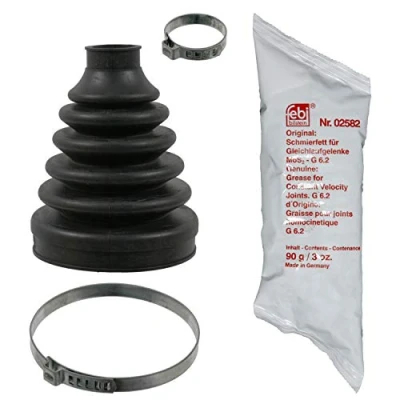 Imagen de FEBI BILSTEIN 06132 Fuelle Palier Eje delantero, lado de engranaje Caucho