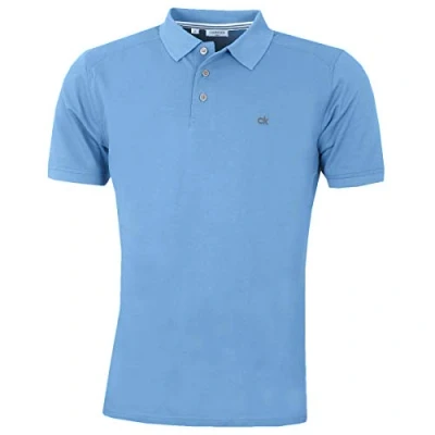 Imagen de Calvin Klein Polo de Golf con Cuello Acanalado Campus Cielo XXXXXL