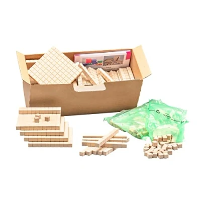 Imagen de WISSNER Juego de 432 Piezas Base Big Dienes RE Wood en Caja cartón, Multicolor (WissnerR39579.SK0)