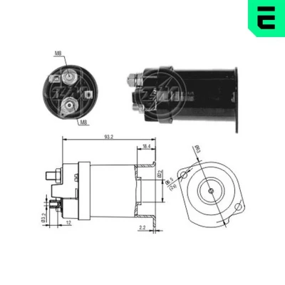 Imagen de ERA ZM556 Interruptor magnético, estárter