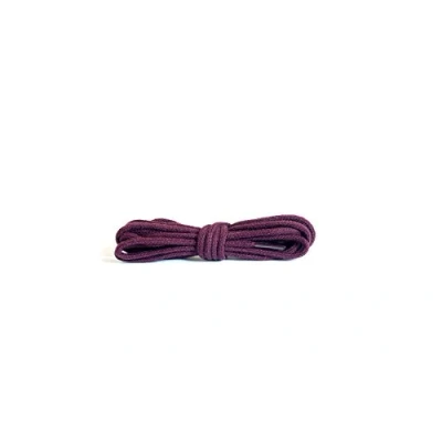 Imagen de Kaps Cordones Redondos Finos, de Calidad 2 mm Ancho, 100% algodón para Calzado Informal y Moda, Hechos en Europa, 1 par (75 cm 29 inch 4 to 5 Con ojales/ 26 granate)