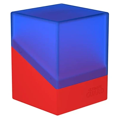 Imagen de Ultimate Guard Boulder Deck Case 100+ SYNERGY Azul/Rojo