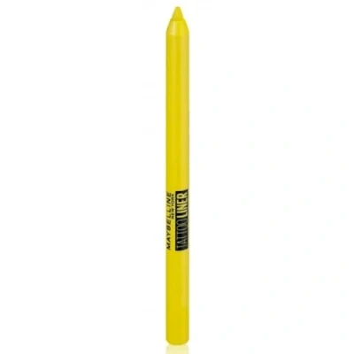 Imagen de Maybelline New York Lápiz de gel con efecto tatuaje ojos, resistente al agua, sujeción extrema hasta 36 horas, color amarillo
