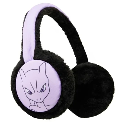 Imagen de Pokémon Tapa Orejas para el Frio Ajustables Niño Accesorios de Invierno (Mewtwo múltiple)