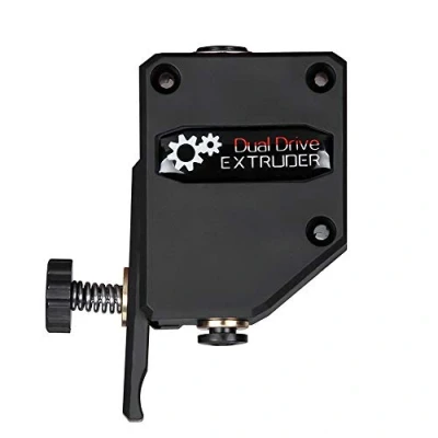 Imagen de Iverntech Extrusora Dual Drive mejorada para CR 10, Ender 3, Anycubic Mega S, Tevo Tornado, Wanhao D9, Anet A8 E10 y Prusa I3 DIY impresora 3D