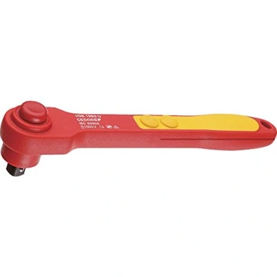 Imagen de GEDORE VDE 1993 U Chicharra reversible 12,5 (1/2&quot;)mm (pulgadas) Acero cromo vanadio