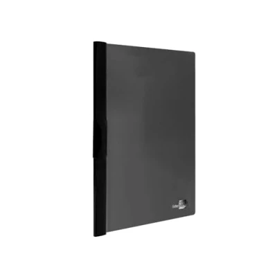 Imagen de CARPETA LIDERPAPEL DOSSIER PINZA LATERAL POLIPROPILENO DIN A4 30 HOJAS PACK DE 4 COLORES SURTIDOS