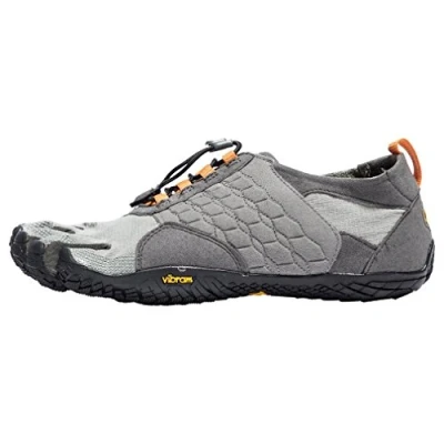 Imagen de Vibram FiveFingers Trek Ascent, Zapatillas de Deporte Exterior Hombre, Multicolor (Grey/Black/Orange), 44 EU