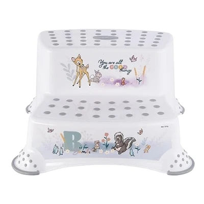 Imagen de keeeper Taburete De 2 niveles Bambi, 3 a 14 años aproximadamente, Función antideslizante, Igor, Blanco nórdico