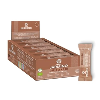 Imagen de Barrita Colágeno Alta en Proteínas Chocolate Almendra 12x55g Baja Azúcar + Sin Aceite de Palma (Chocolate Almendra)