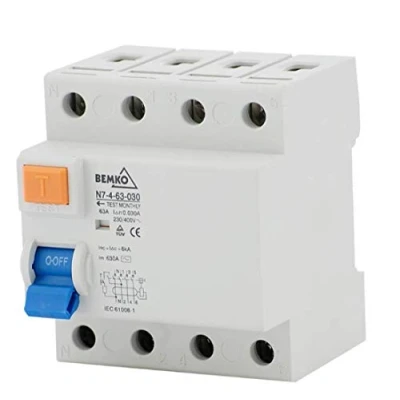 Imagen de Interruptor de circuito FI, CA 4P, 40 A, 100 mA