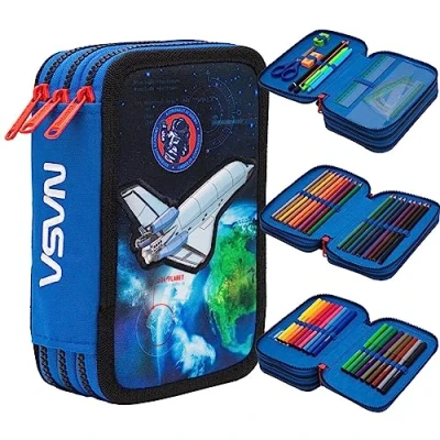 Imagen de Colorino F067651, Estuche Escolar Jumper 3 NASA, Multicolor