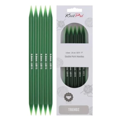 Imagen de Knit Pro KP51029 Agujas de Doble Punta (20 cm x 9 mm), Multicolor