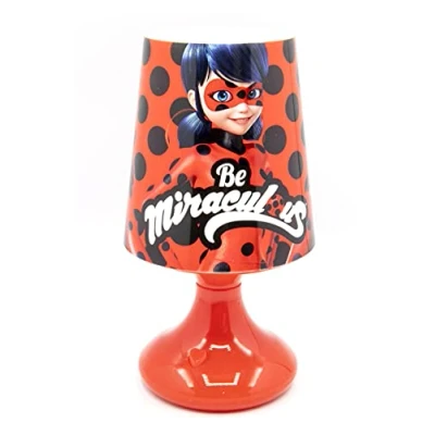 Imagen de Joy Toy 65971 Ladybug Minipantalla de lámpara led, 7 x 18 cm, funciona con pilas, en caja regalo