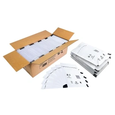 Imagen de Trifoo 200 sobres acolchados con burbujas autoadhesivos, B2 (135 x 225 mm), color blanco, cierre autoadhesivo, unidades